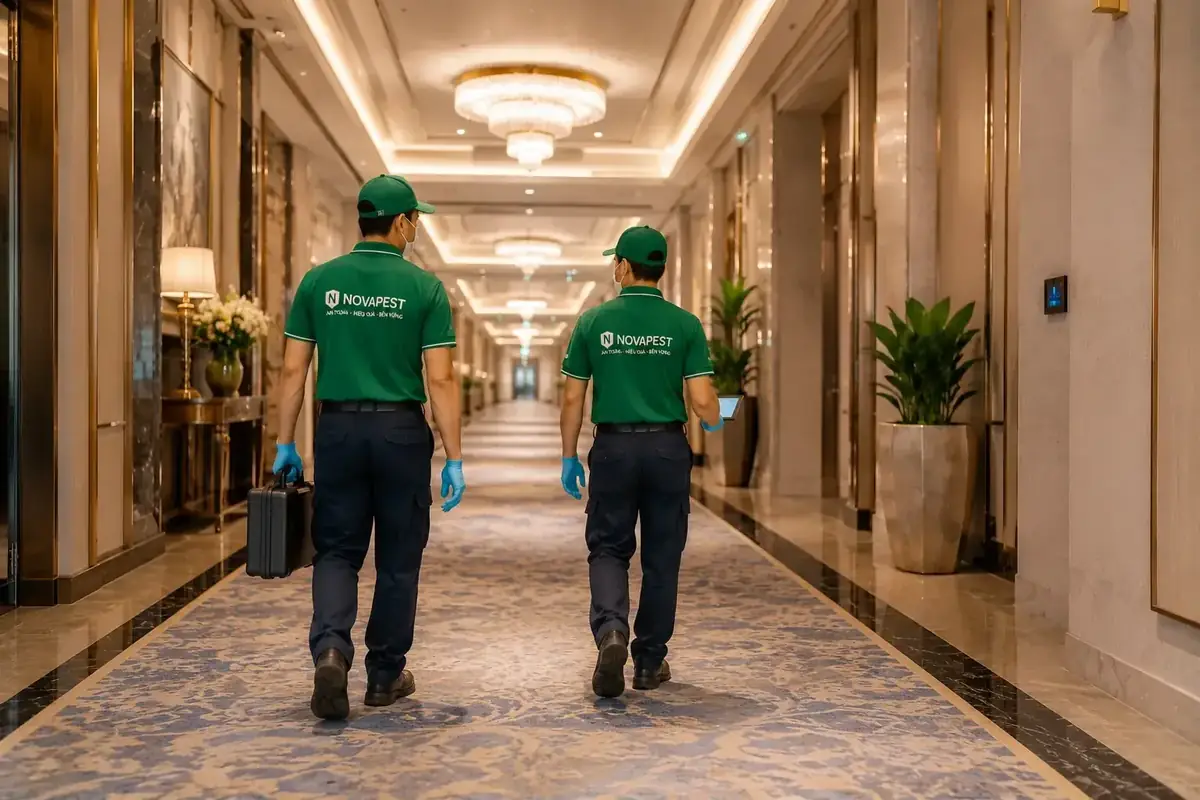 Dịch vụ kiểm soát côn trùng NOVAPEST cho khách sạn