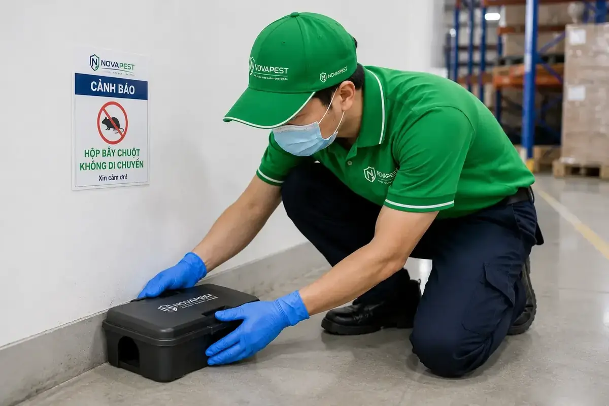 Dịch vụ kiểm soát côn trùng NOVAPEST cho nhà máy