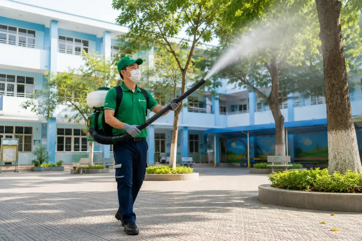 Dịch vụ kiểm soát côn trùng NOVAPEST cho trường học