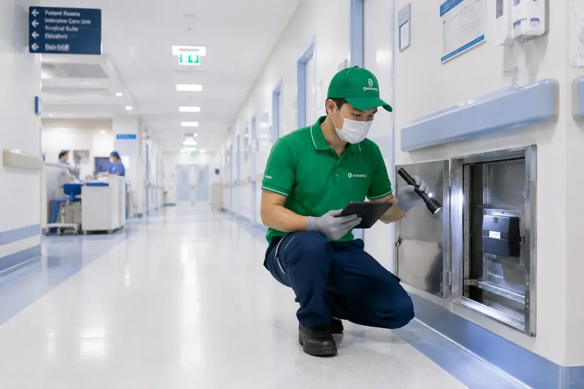 Dịch vụ kiểm soát côn trùng NOVAPEST cho bệnh viện