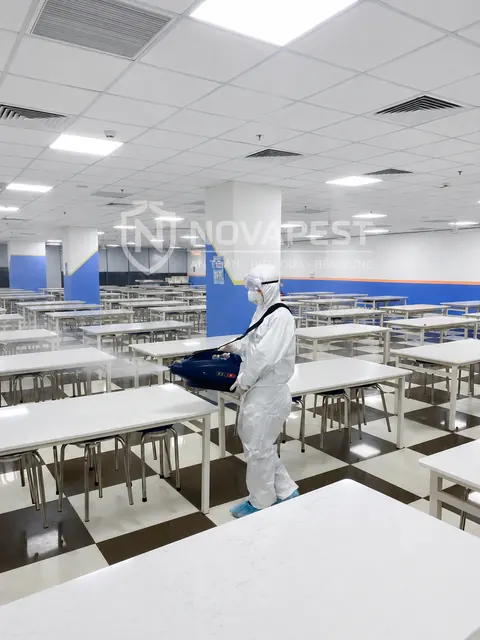 Kỹ thuật viên NOVAPEST triển khai dịch vụ tại dự án - hình 7