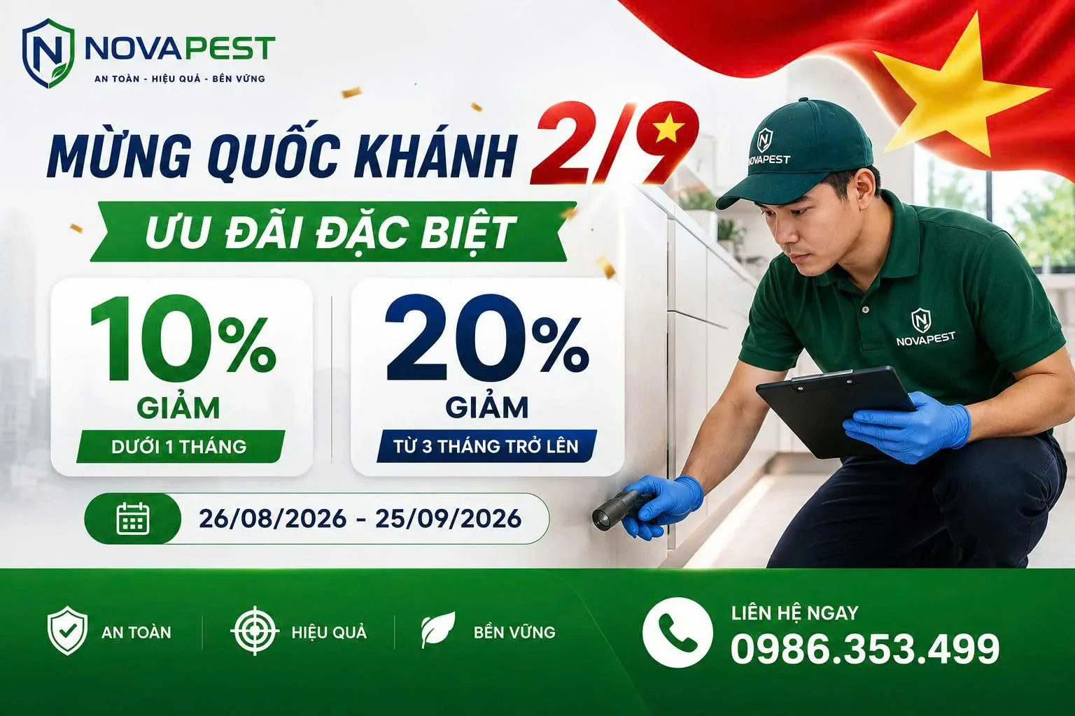 chương trình khuyến mại 2-9-2026