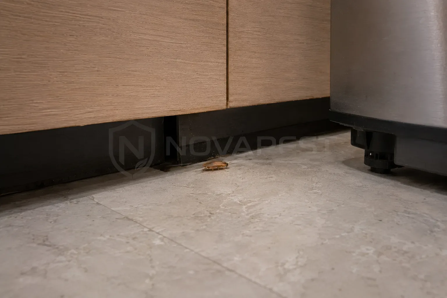 Gián Đức chạy vào khe tối khi bật đèn