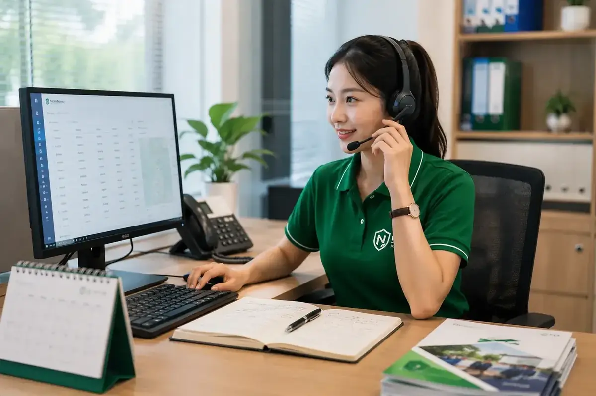 Kỹ thuật viên NOVAPEST khảo sát hoạt động của kiến